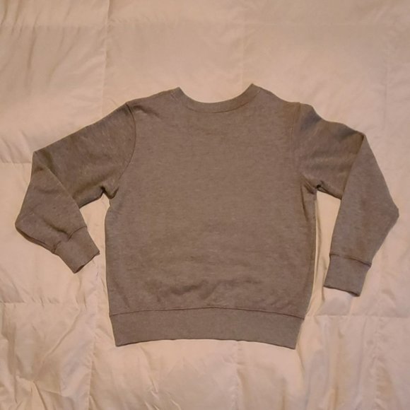 Converse Vintage Chuck Taylor Sweater (Big Boys) DK GREY  - Size  M (10-12) - Picture 6 of 6